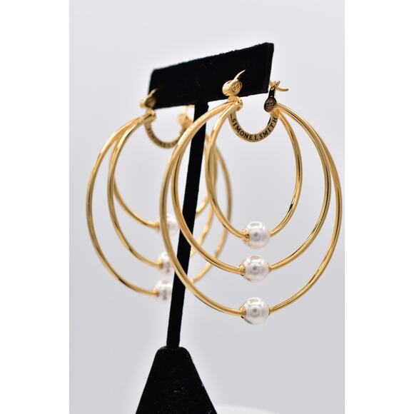 Simone I. Smith Lady of Serenity Hoop Earrings Oprah's Favorite Things 2024 Bin1 - Picture 1 of 12